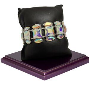 Multi-Color Chunky Rhinestone Bracelet